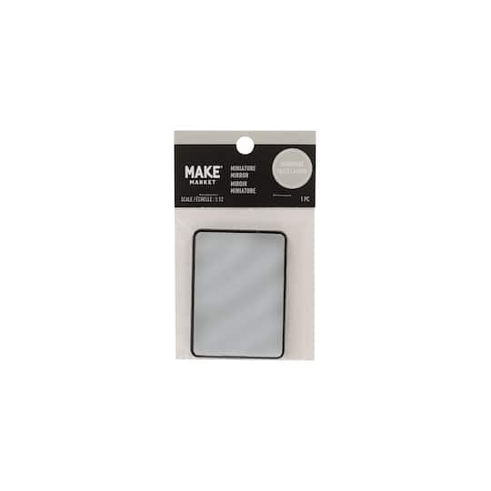 Miniature Modern Black Mirror by Make Market®